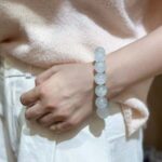 Luster Shifts When Wearing Fluorite Bracelet During Wrist Movement